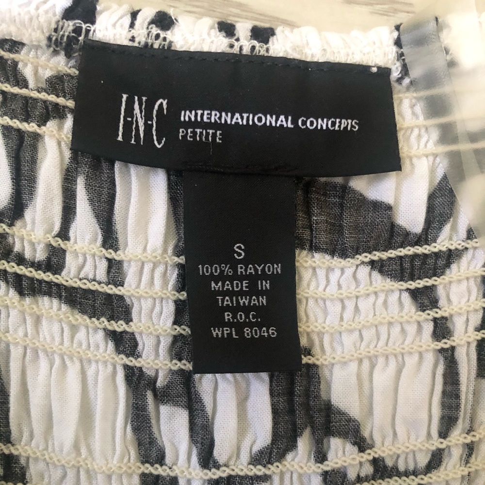 INC International Concepts Maxi Smocked Ruffle Dress - Picture 8 of 16